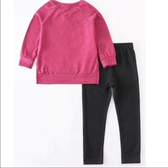 Girls Mermaid Heart Outfit - Picture 2 of 2